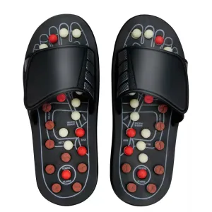 Feet Massage Slippers Foot Reflexology Acupuncture Therapy Massager
