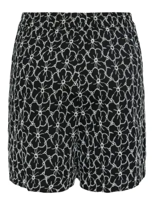 Felise shorts black white