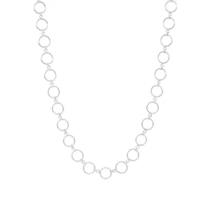 Fine Camelia Necklace - Sterling Silver