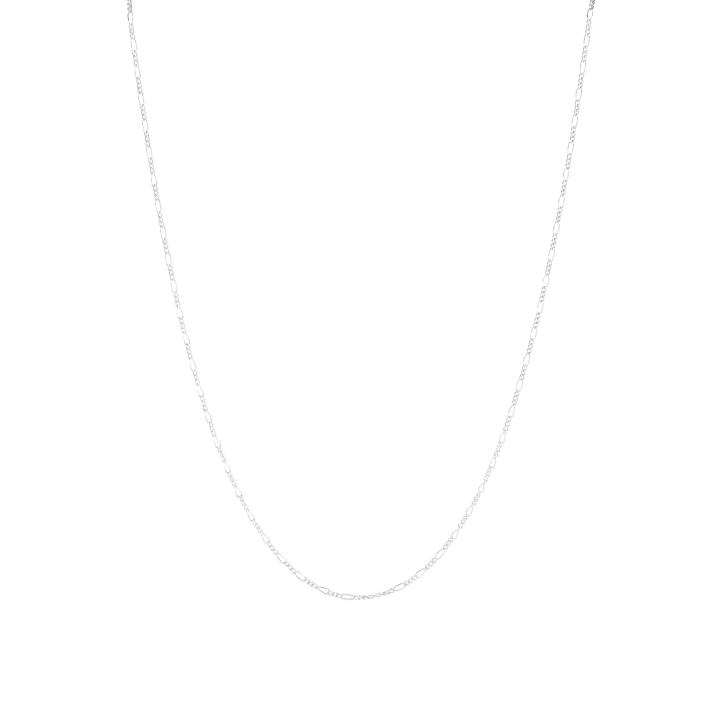 Fine Figaro Necklace - Silver