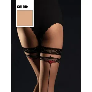 Fiore - Taboo - Hold-up Kousen - 20 denier - Beige
