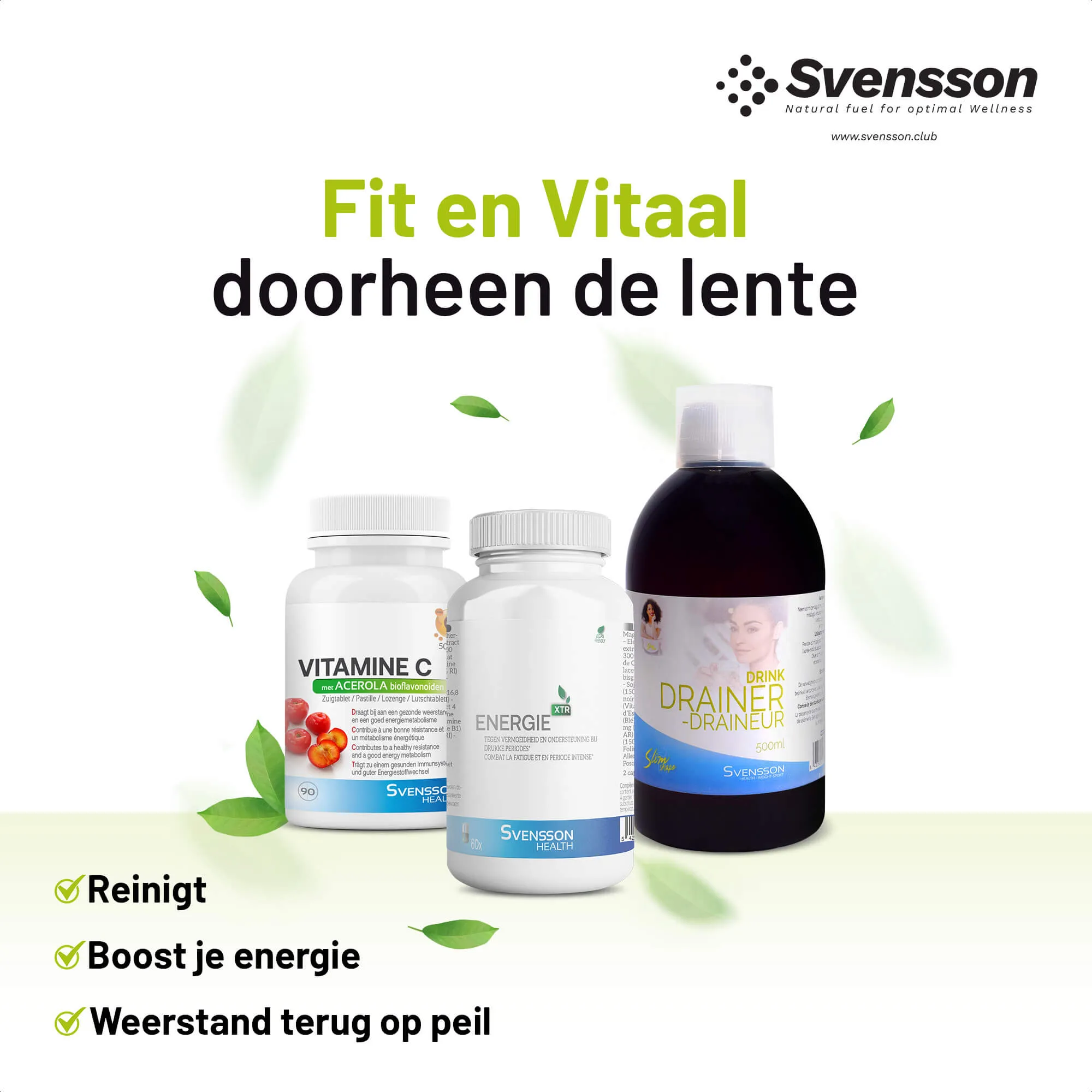 Fit en Vitaal doorheen de lente met het lentepakket.
