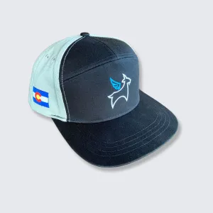 Flat Bill Trucker Hat