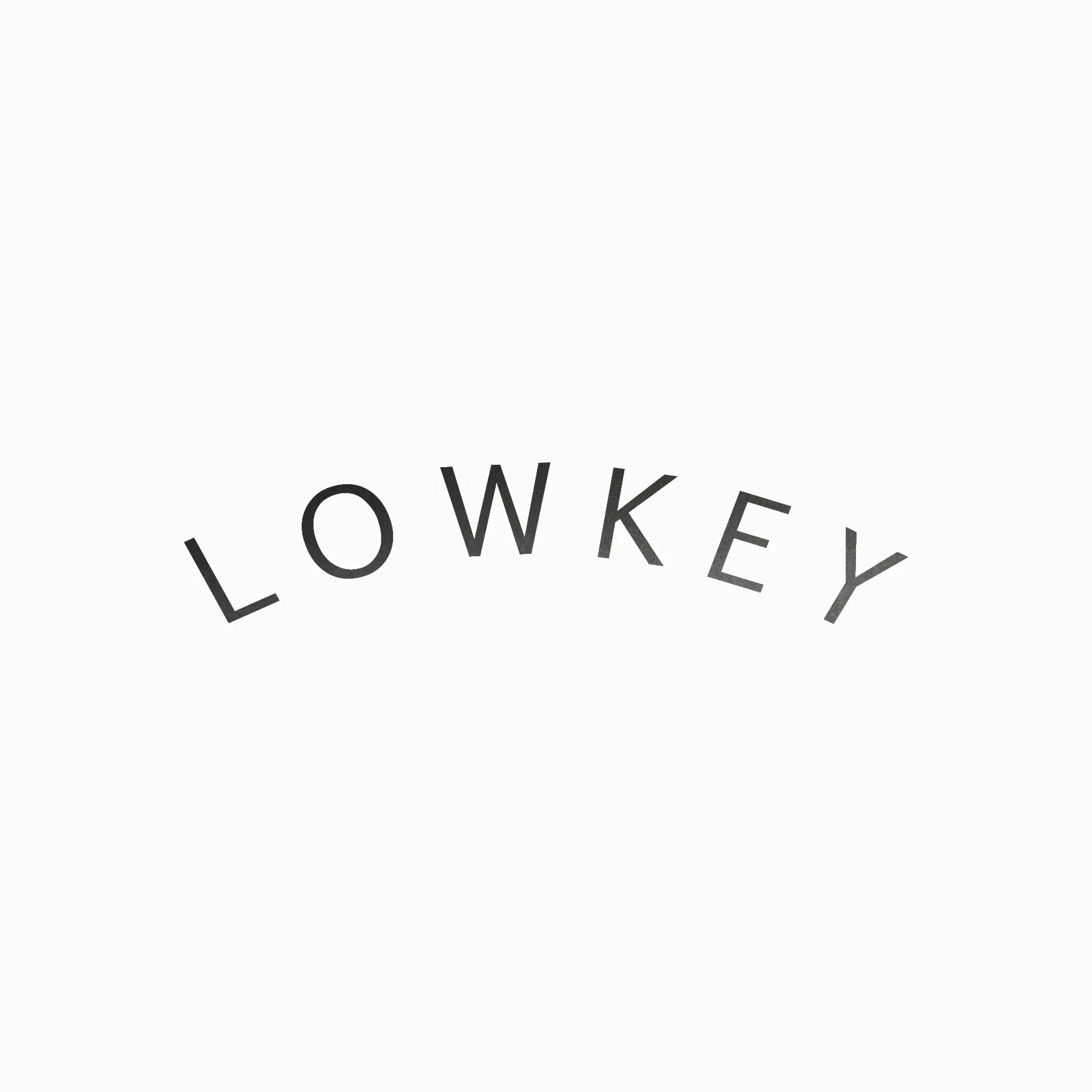 Flat Black Low key Arch Sticker