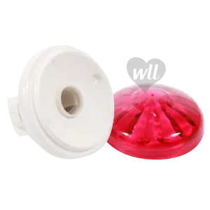 Flat E14 Cabochon and Cap Only - 15 Colours