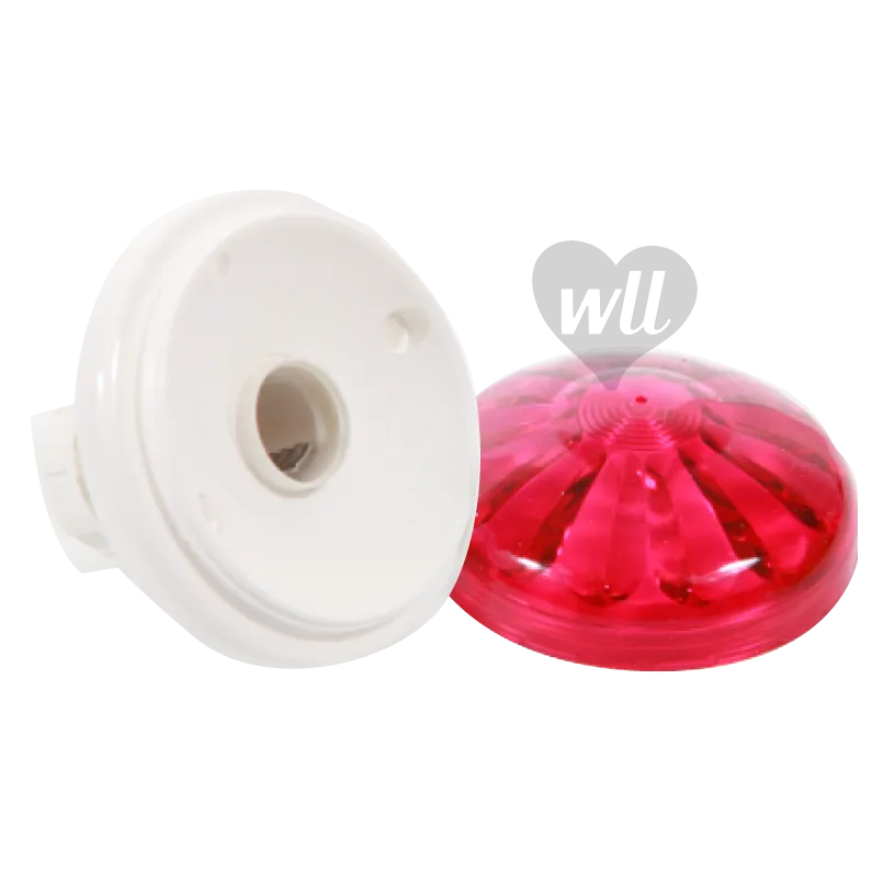 Flat E14 Cabochon and Cap Only - 15 Colours