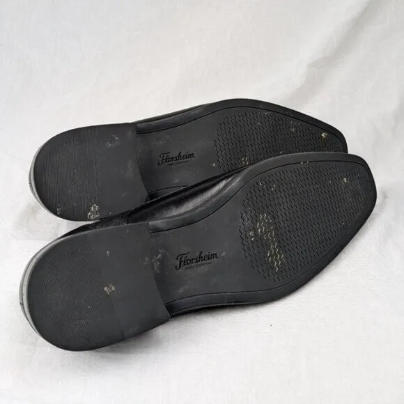 Florsheim Black Jackson Cap Toe Oxford Shoes Size 9 Men
