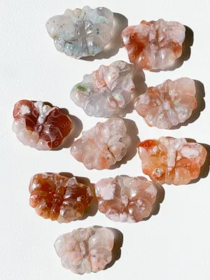 Flower Agate Butterflies