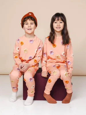 Flower Power Sweater en Broek set Kids