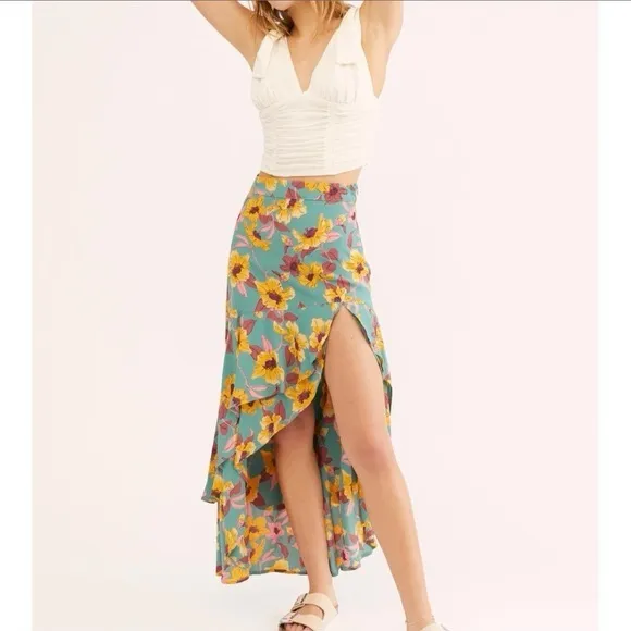 Flynn Skye, Nadia, Hi-Low Skirt, Sz S