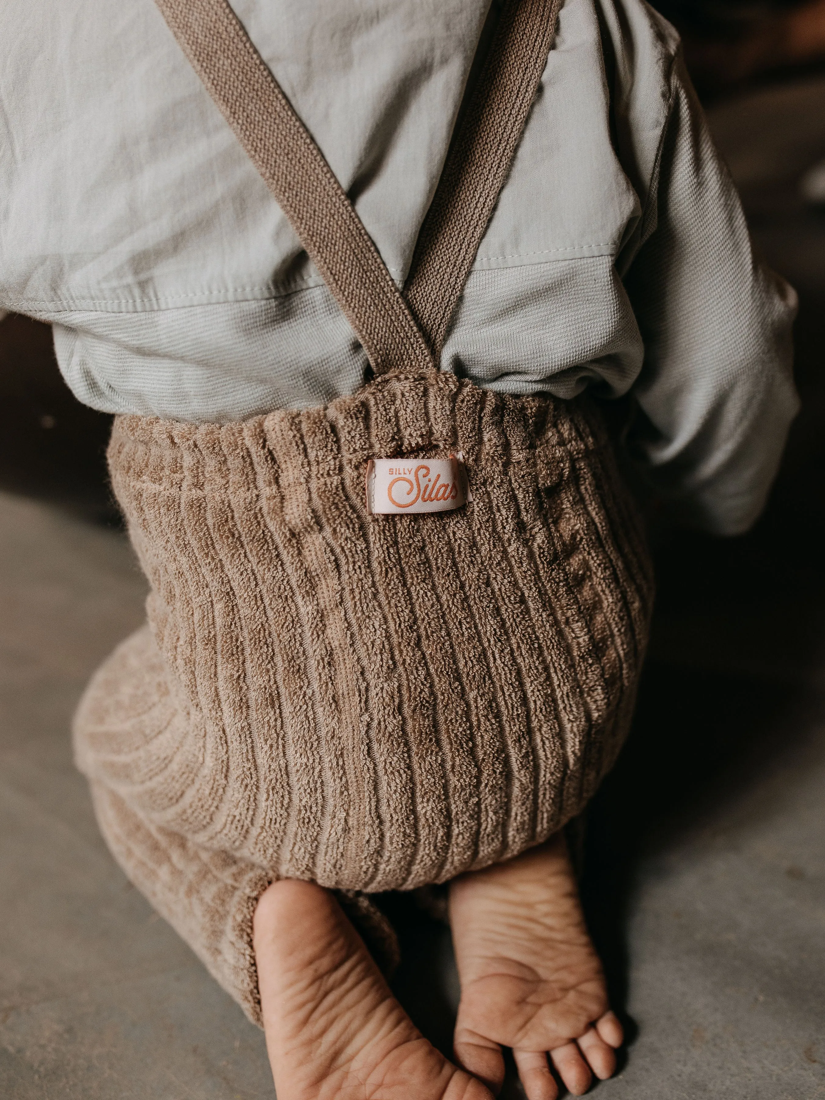 FOOTLESS GRANNY TEDDY SILLY SILAS TIGHTS PEANUT
