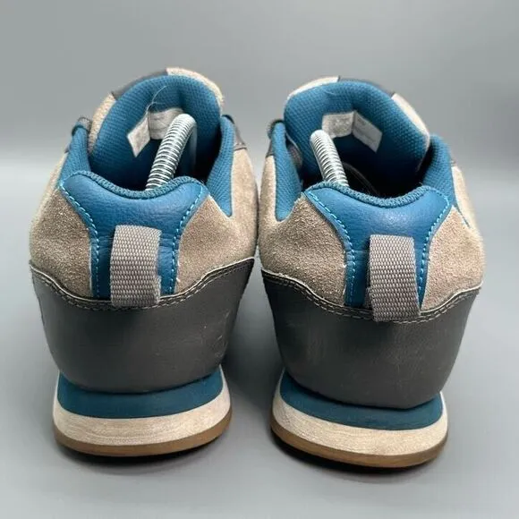 Forsake Mack Men's 10 Gray Blue Athletic Shoes Lace Up Low Top Running Sneakers