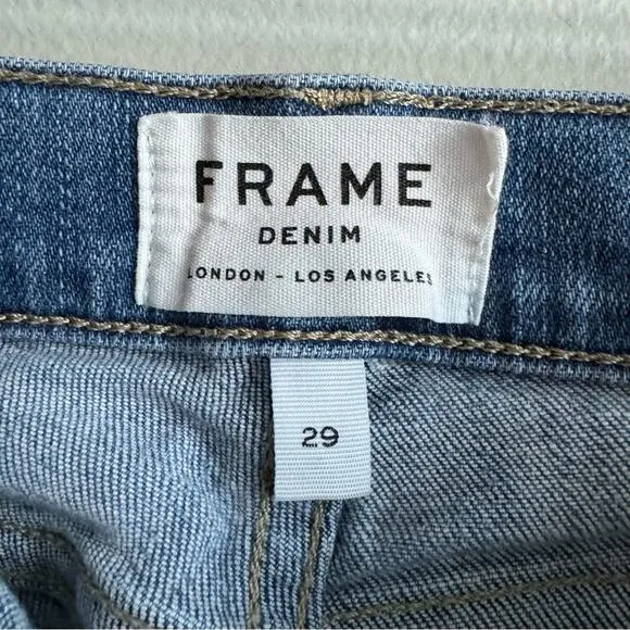 FRAME Denim Le High Skinny Braided Seam Jeans