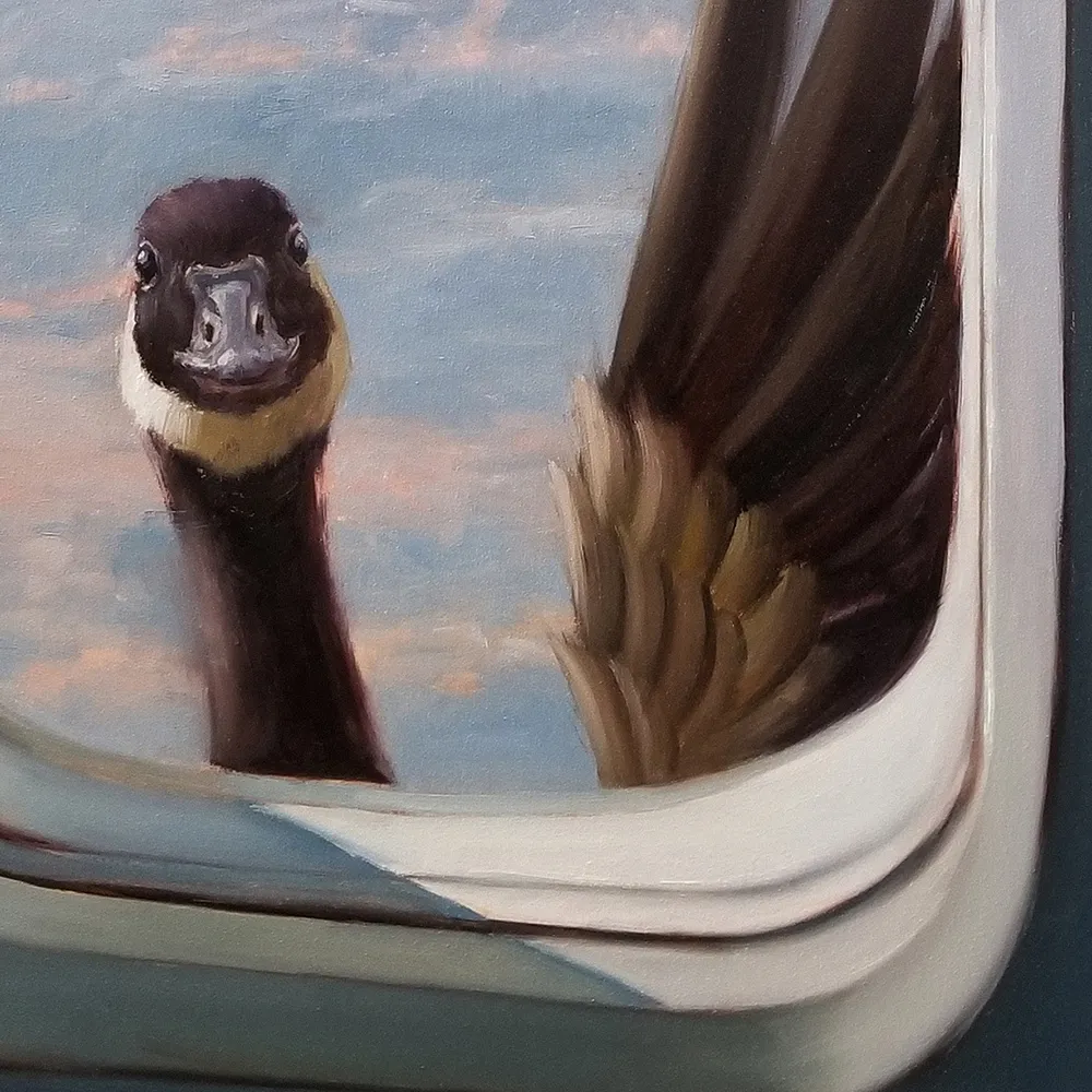 Friendly Skies: Gallery Wrapped Canvas