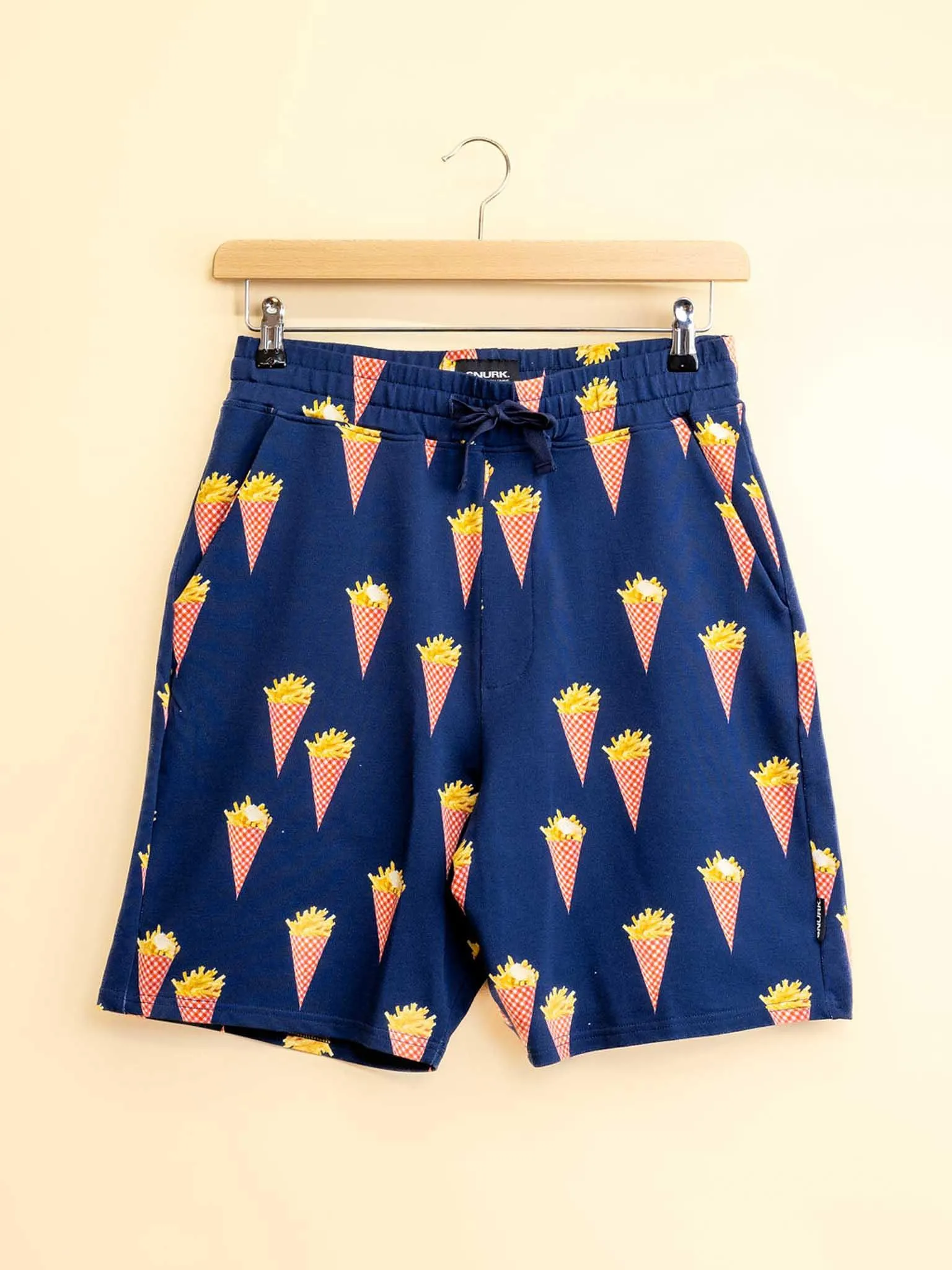 Fries Navy Shorts Heren
