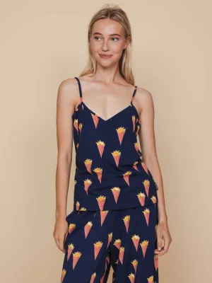 Fries Navy Topje Dames