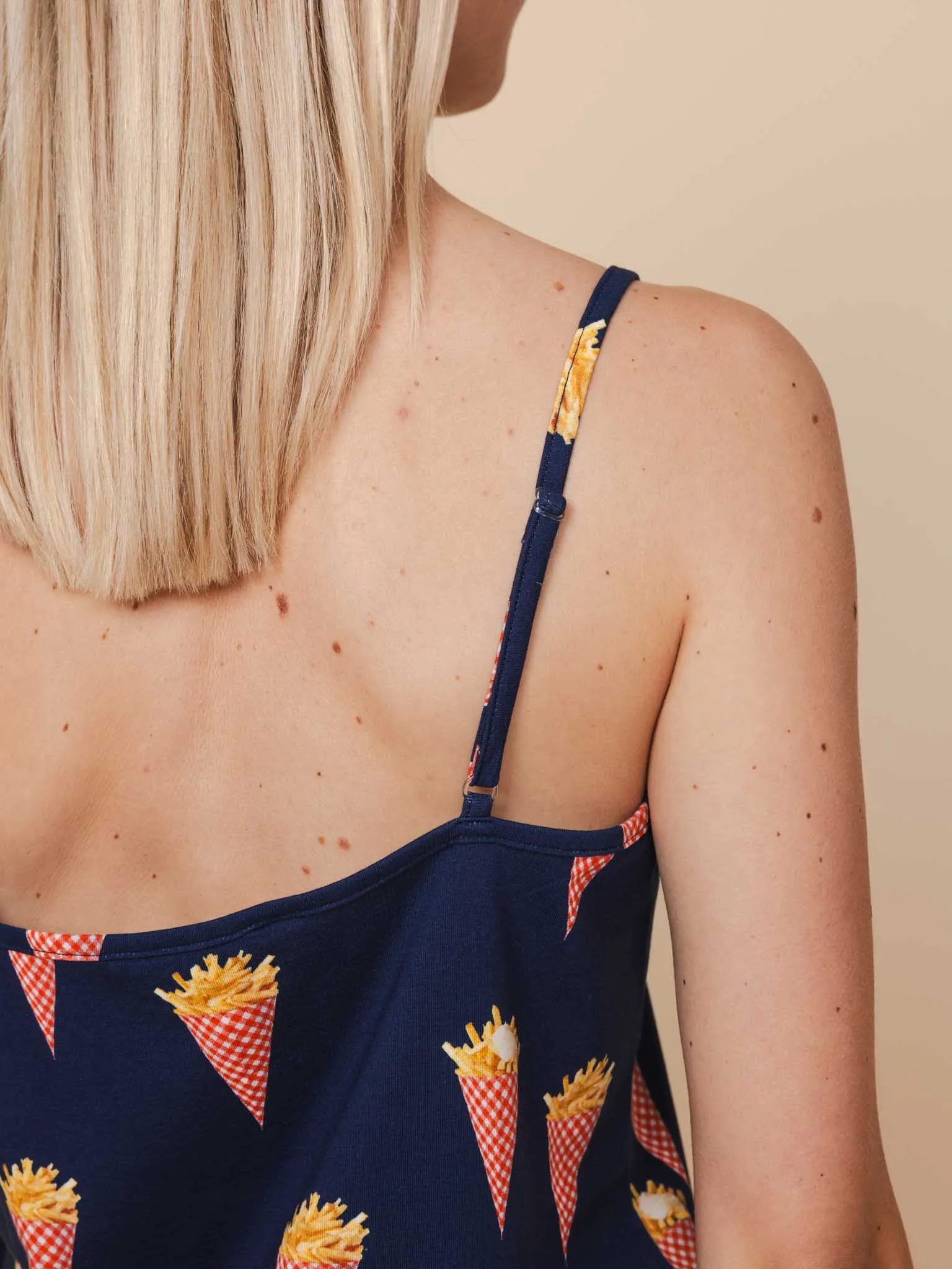 Fries Navy Topje Dames