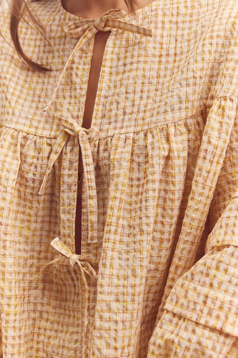 Front Tie Blouse | Amente