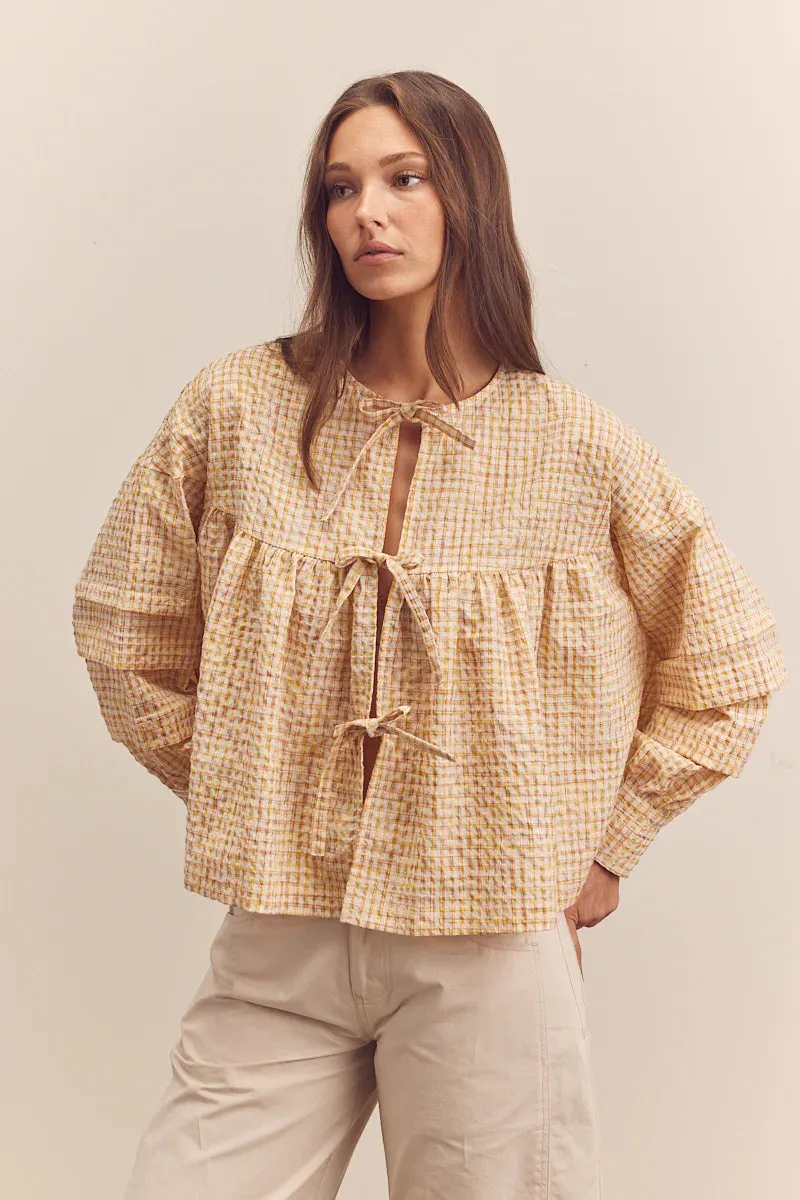 Front Tie Blouse | Amente