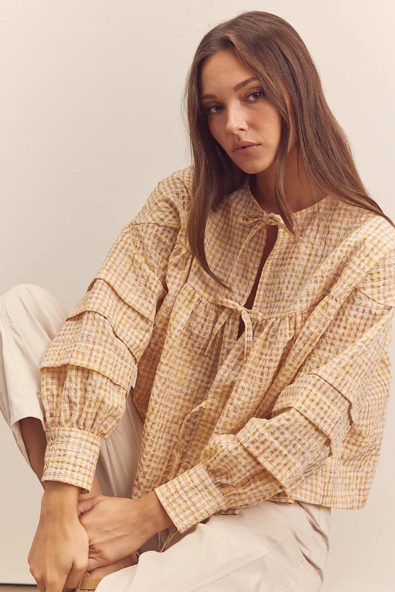 Front Tie Blouse | Amente