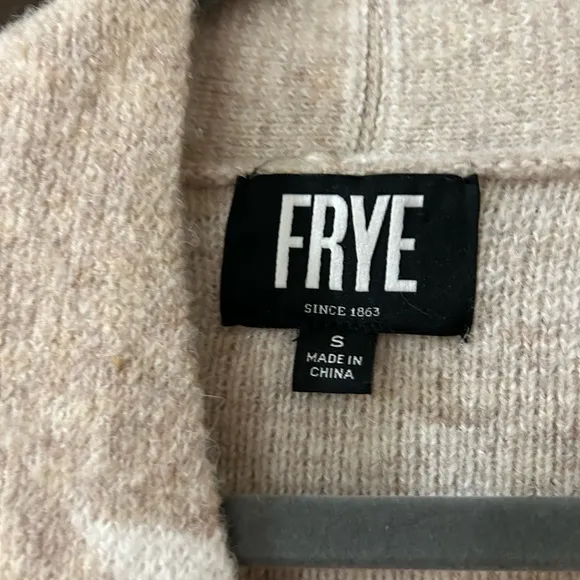 Frye Aztec / Tribal Long Duster Cardigan Sweater Size Small New with tag