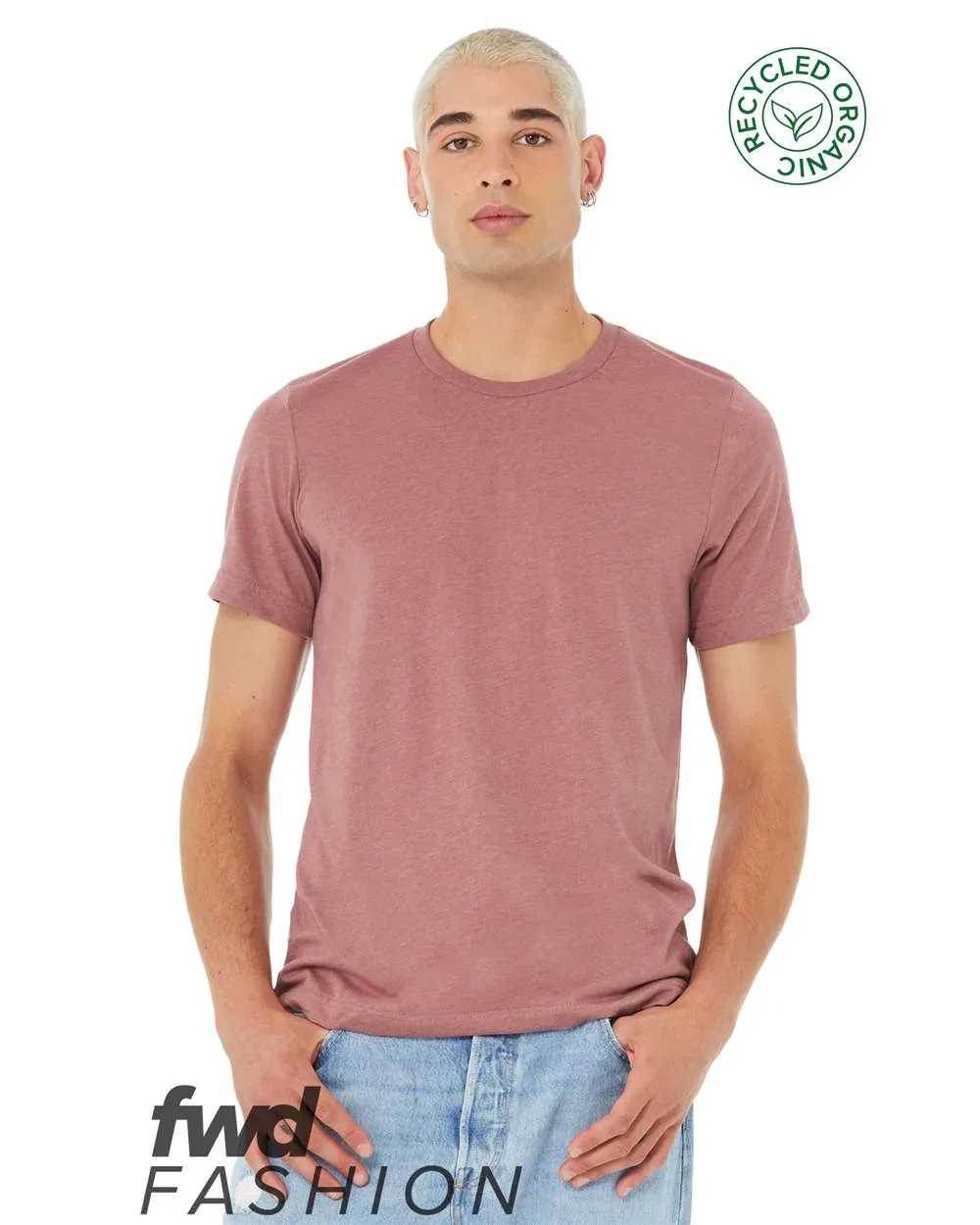 FWD Fashion Unisex Jersey Recycled Organic Tee