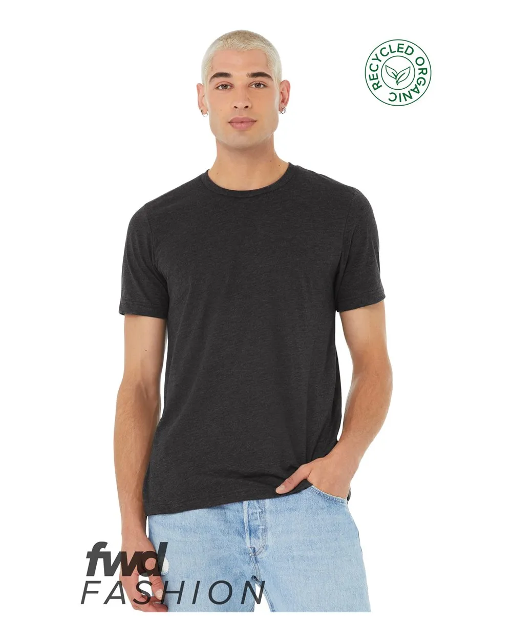 FWD Fashion Unisex Jersey Recycled Organic Tee