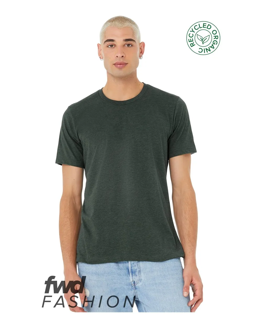 FWD Fashion Unisex Jersey Recycled Organic Tee