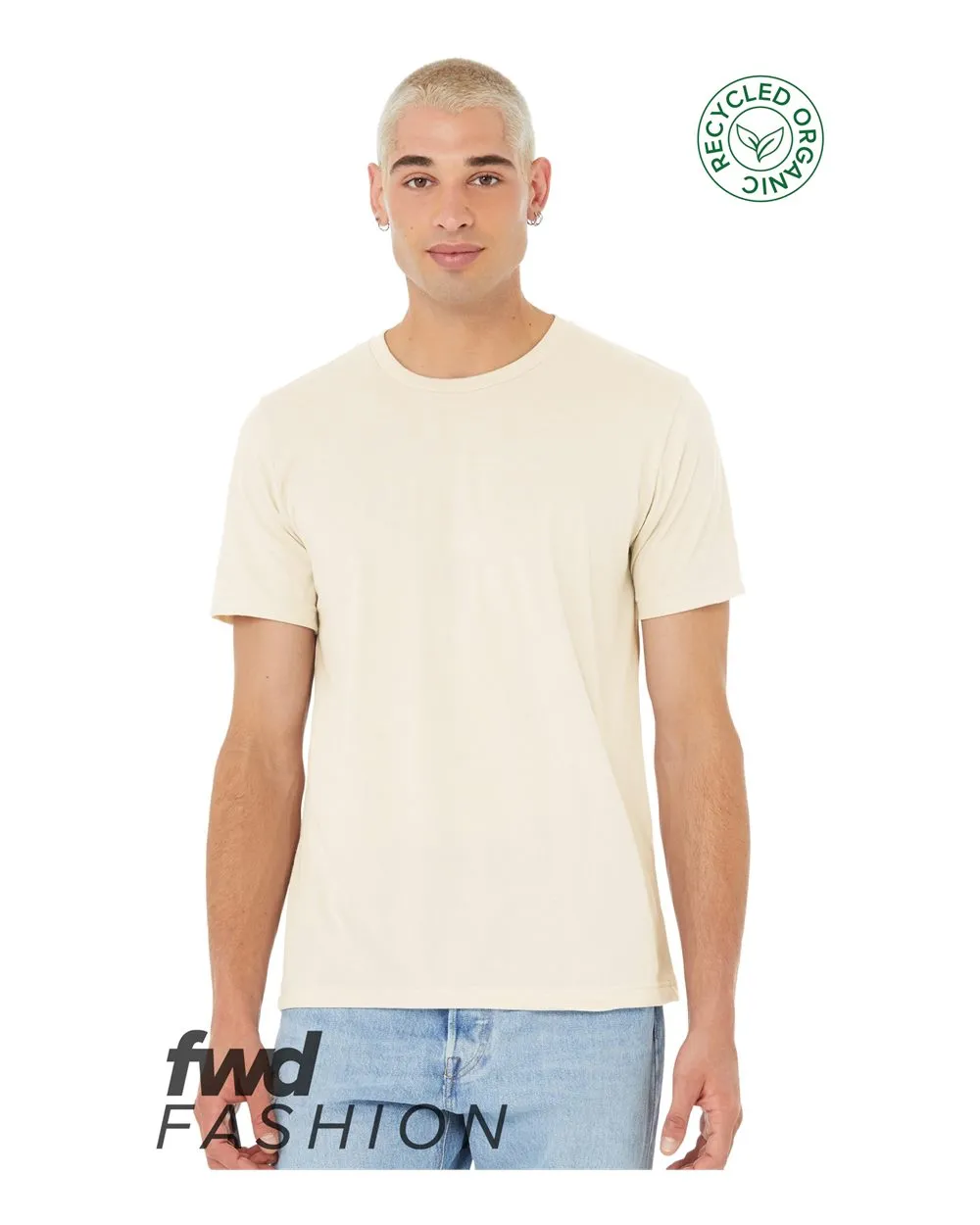 FWD Fashion Unisex Jersey Recycled Organic Tee