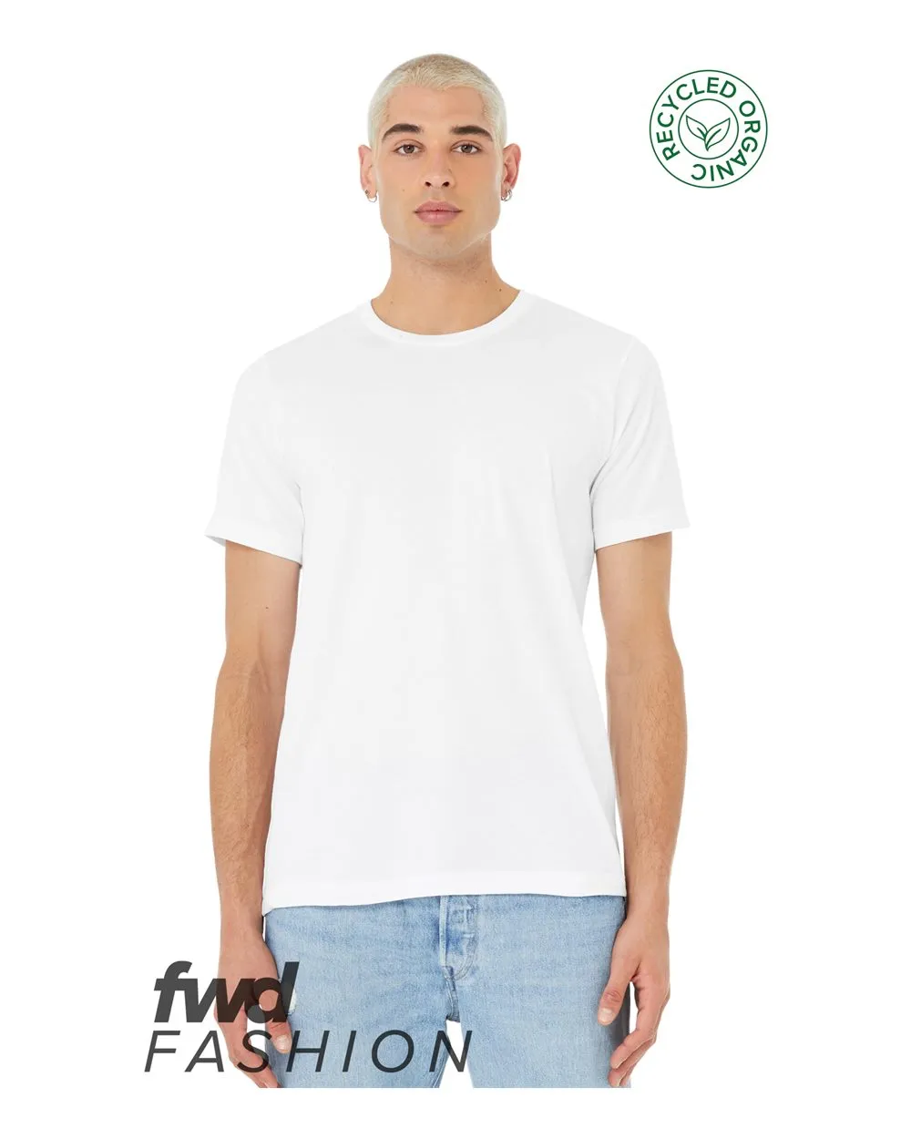 FWD Fashion Unisex Jersey Recycled Organic Tee