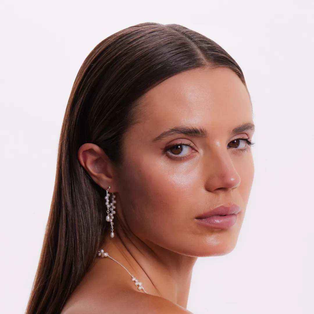 Gabriella Earrings - Silver