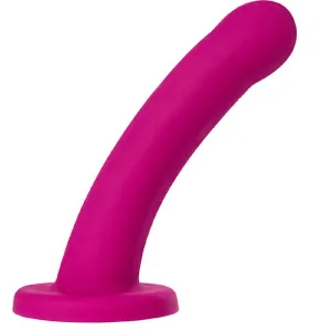 Galaxie 7 Inch Silicone Dildo - Plum