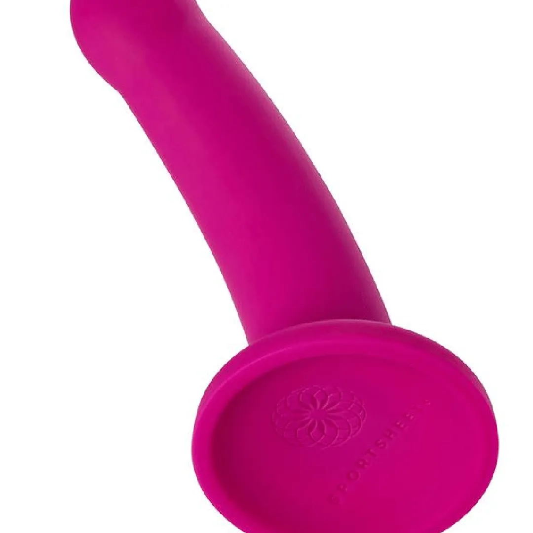 Galaxie 7 Inch Silicone Dildo - Plum