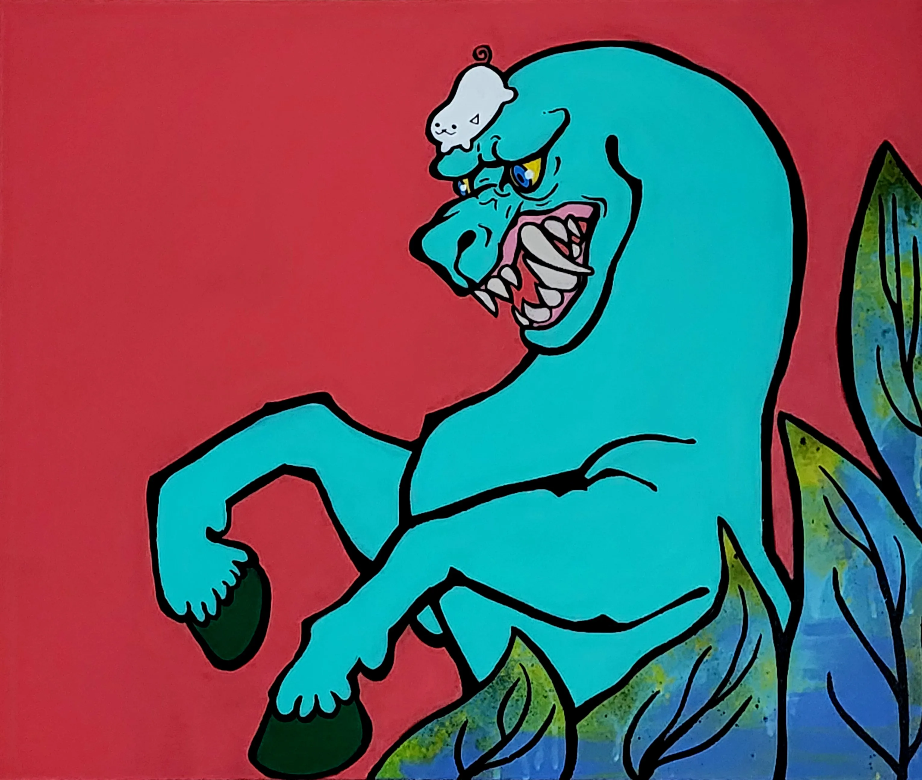 Galloping Forceful Peace! Pipapeep Painting!