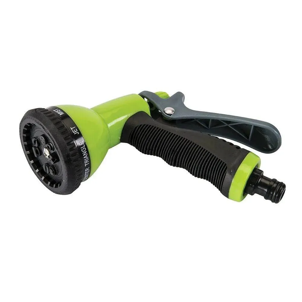 Garden Watering Spray Nozzle Gun - 8 Pattern - Premium Multi Voche - 2pck