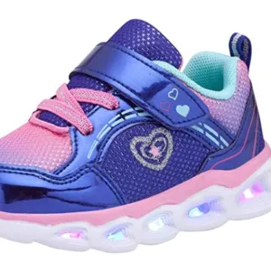 Girls' fashion sneakers flash shoes