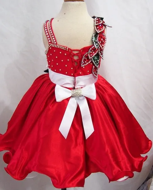 Glitz Infant/toddler/baby/children/kids Girl's Baby Doll Pageant Dress