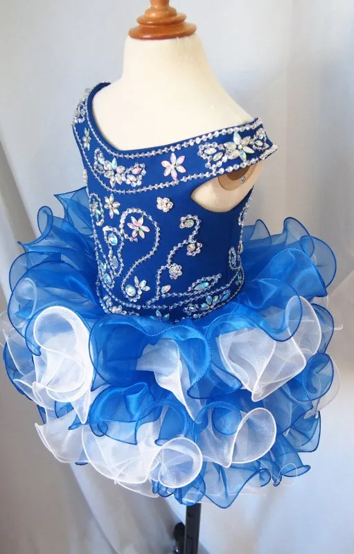 Glitz Infant/toddler/baby/children/kids Girl's Pageant Dress 1~4T G092-4