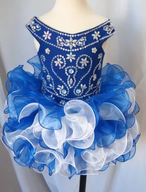 Glitz Infant/toddler/baby/children/kids Girl's Pageant Dress 1~4T G092-4