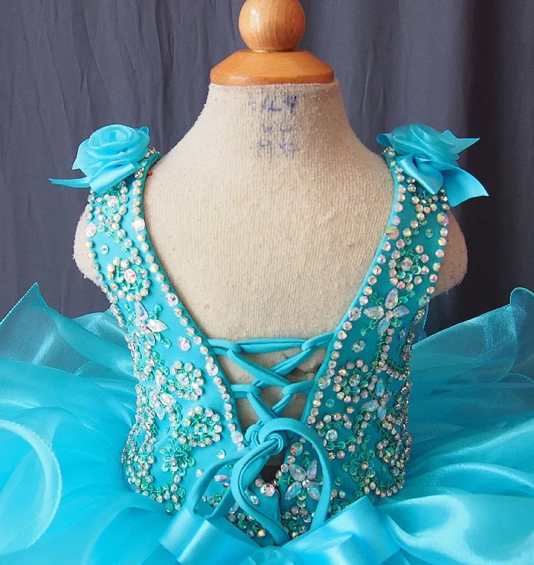 Glitz Vogue Infant/toddler/baby/children/kids Girl's Pageant Dress 1~4T G110