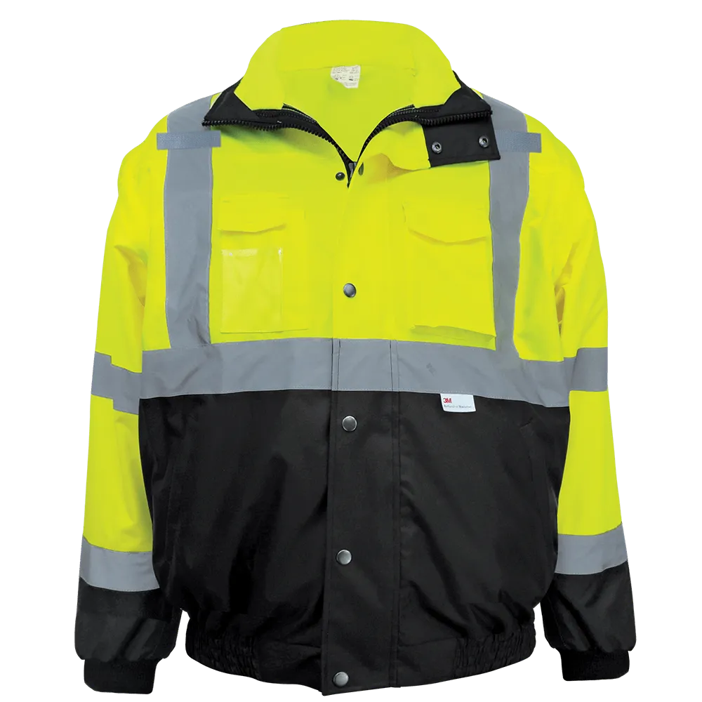 Global Glove & Safety GLO-B2 Eight in One, Bomber Jacket, Class 3