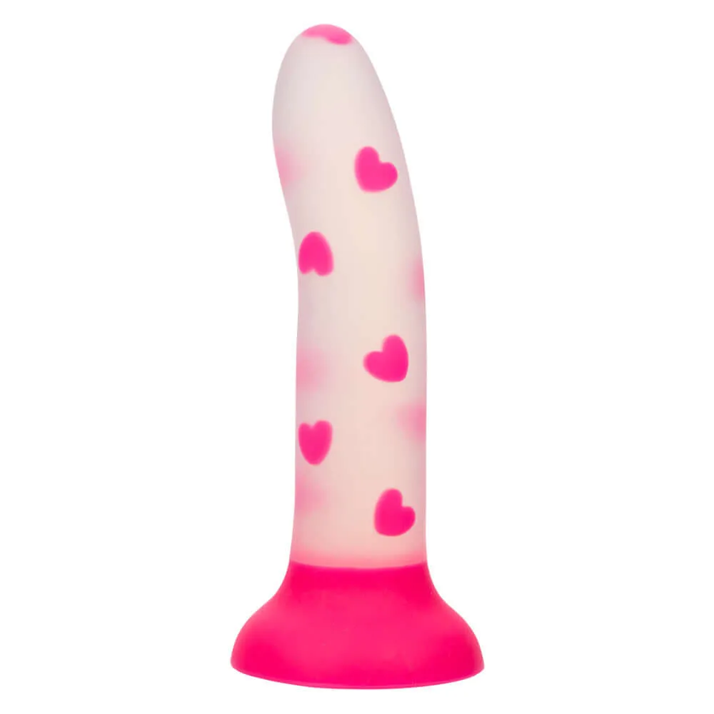 Glow Stick Heart Dildo - Pink