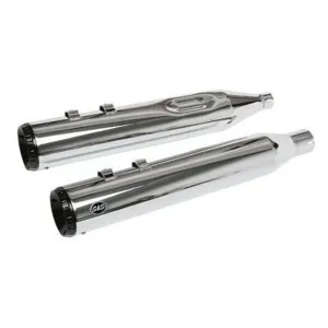 GNX SLIP-ONS FOR M8 TOURING MODELS—CHROME