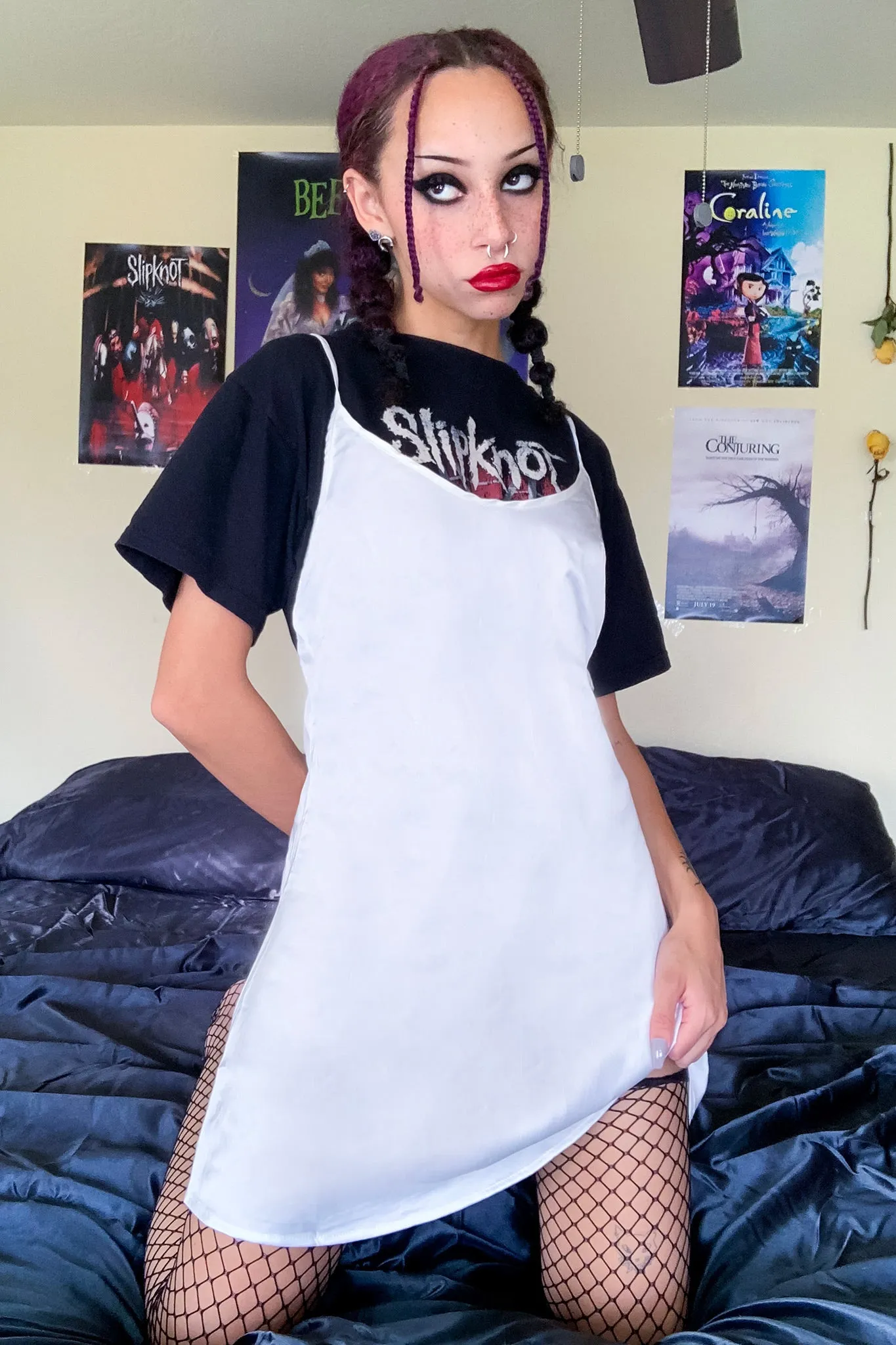 Good Kitty Slip Dress