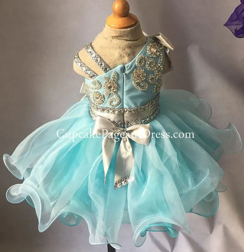 Gorgeous Little Girls/Baby/Infant/Child Glitz Baby Doll Pageant Dress