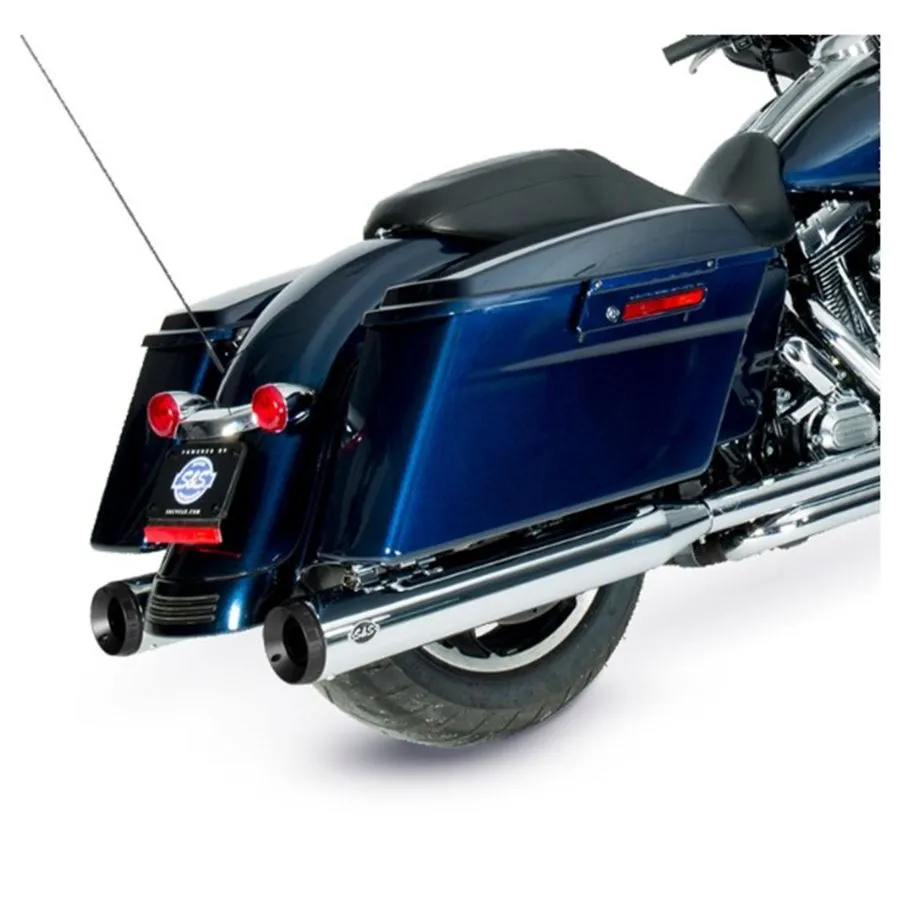 GRAND NATIONAL® SLIP-ONS for 1995-2016 Touring Models and 2009-2022 Trike Models- Chrome