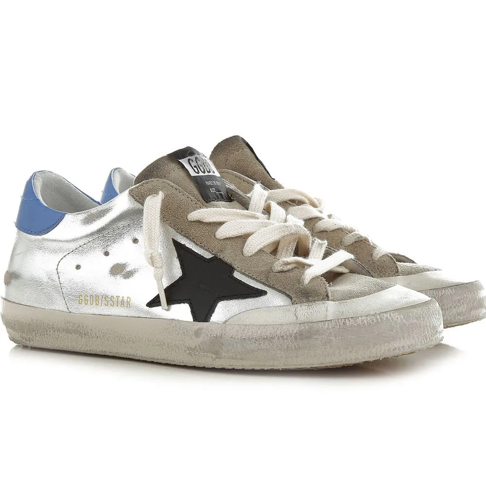 Gray Calfskin Sneaker