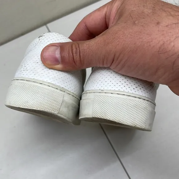 GREATS “Wooster” slip ons, white color US 9