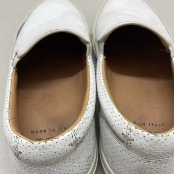 GREATS “Wooster” slip ons, white color US 9