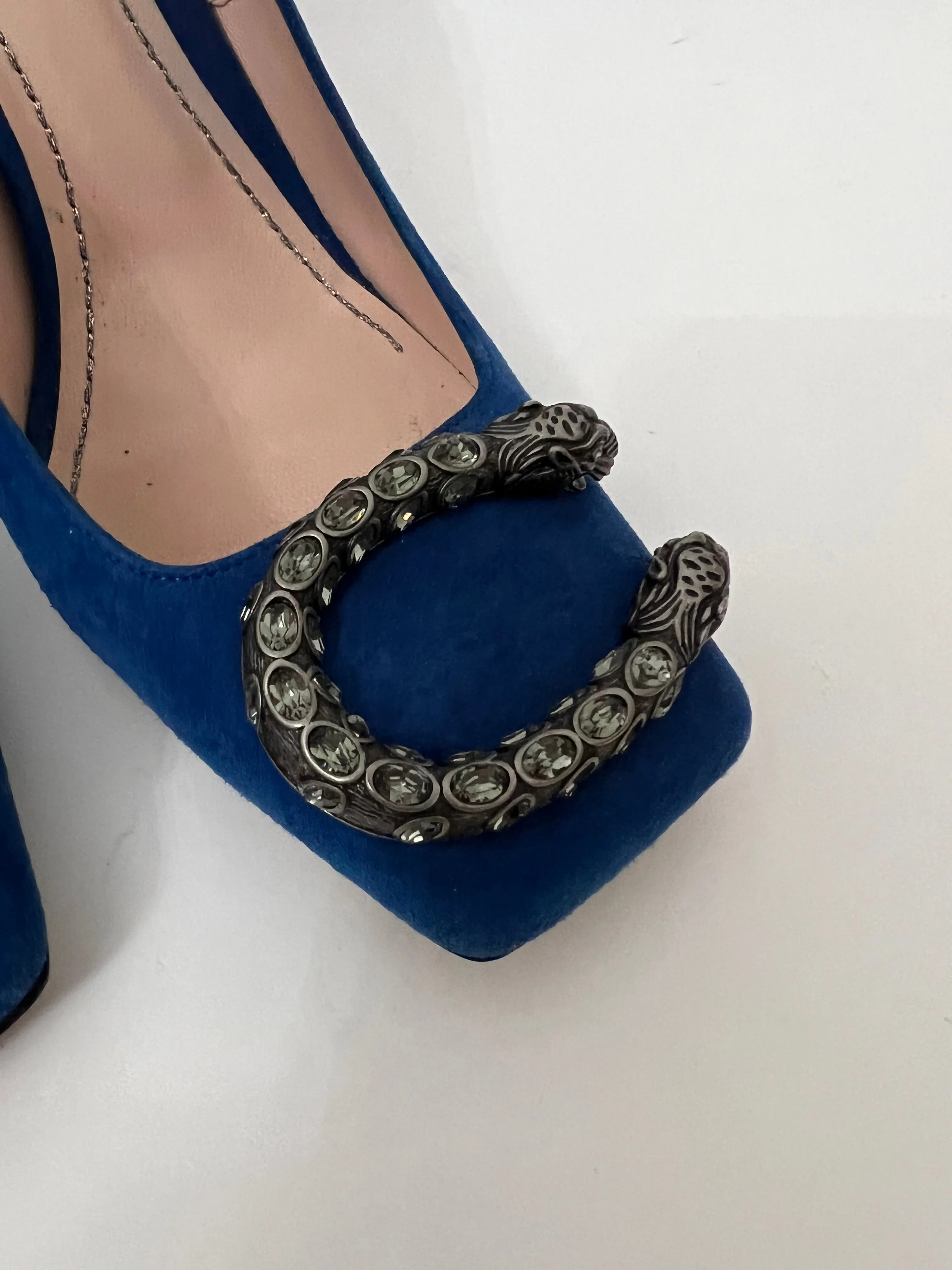 Gucci Dionysus Suede Pump